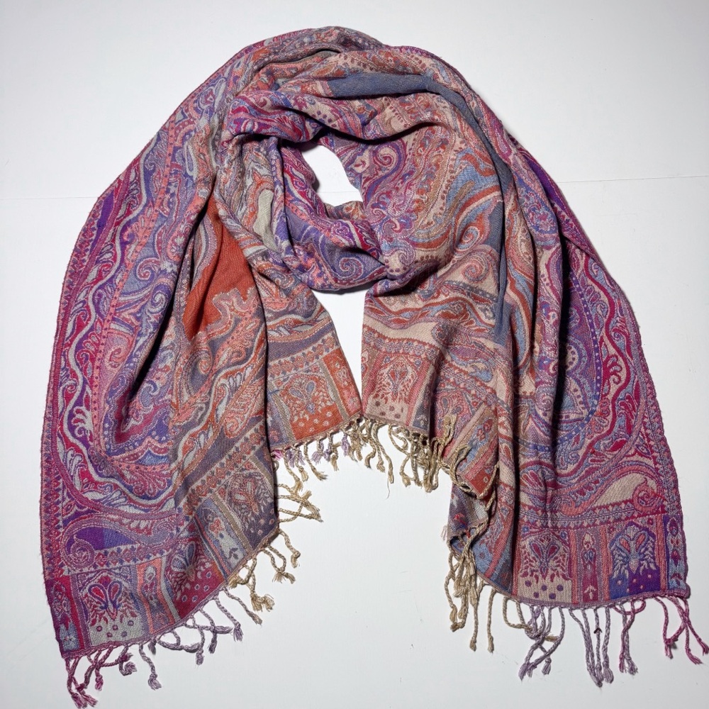 Paisley Large Scarf/Wrap